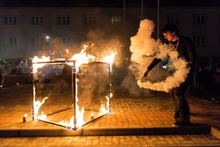 Światełko do nieba - fire show